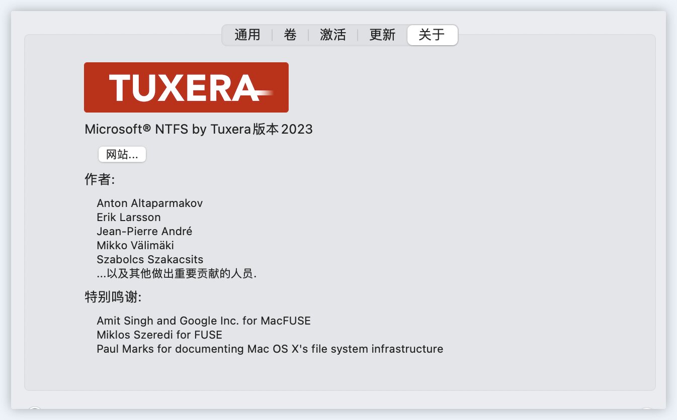 Tuxera NTFS for Mac