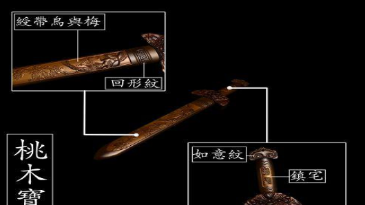 《上古卷軸5：天際(The Elder Scrolls V：Skyrim)》桃木劍和龍紋虎口九環(huán)刀MOD