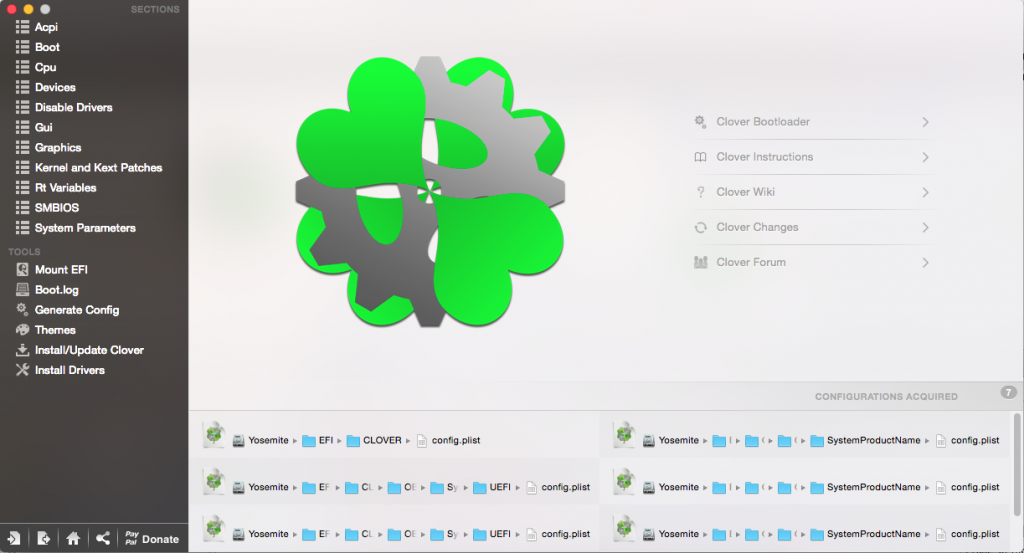 Clover Configurator