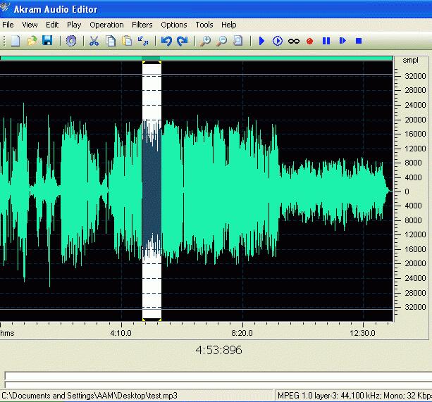 AKRAM Audio Editor